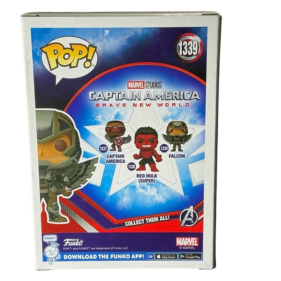 Funko Pop! Falcon #1339 – Captain America: Brave New World – Target Exclusive - Picture 4 of 8